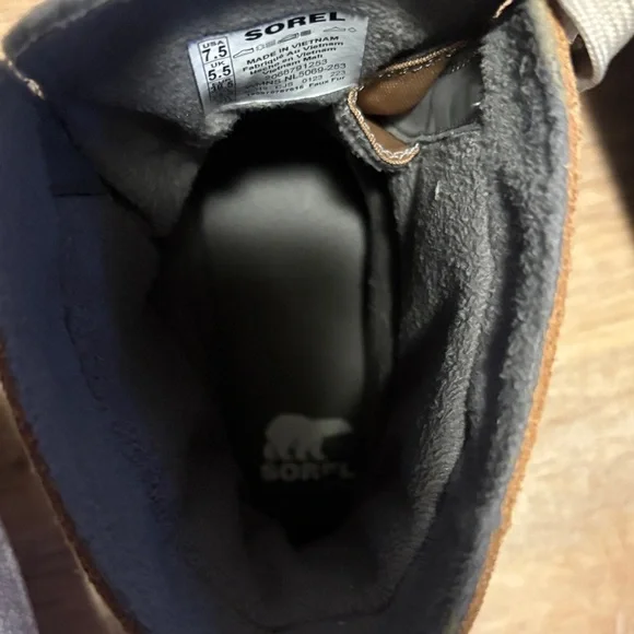 Sorel Brown and Gray Lace-Up Boots - Picture 8 of 8